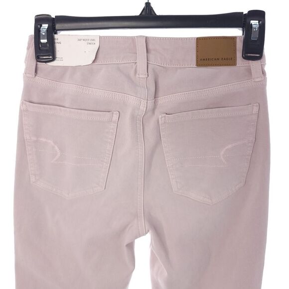 American Eagle Hi-Rise Jegging 360 Ne(x)t Level Stretch Distressed Jeans 0/25 - Picture 7 of 11